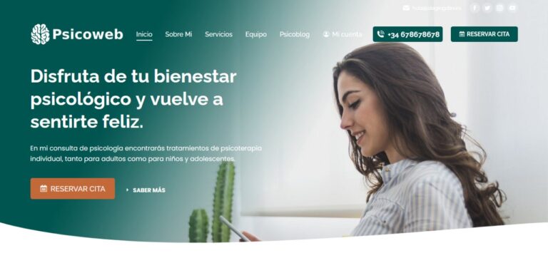 Demo Psicóloga + Equipo