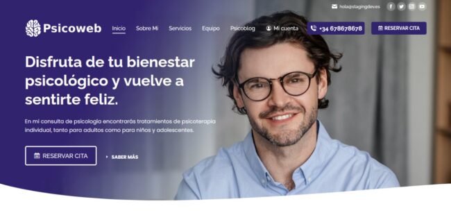 Demo Psicólogo + Equipo